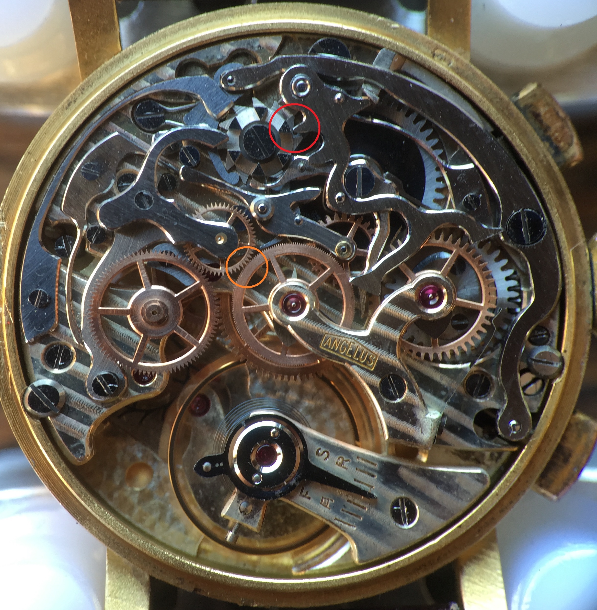 Engaged chronograph.