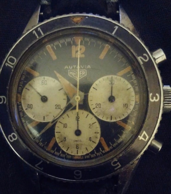 Heuer Autavia 2446H With First Execution Dial