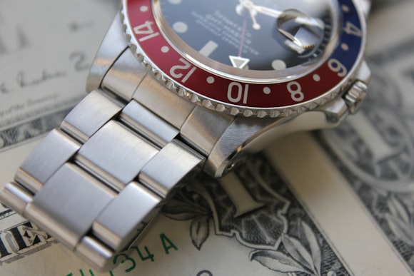 Rolex GMT Reference 1675 chamfer