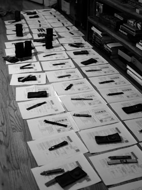 The first batch of HODINKEE Straps get packaged up on my living room floor.