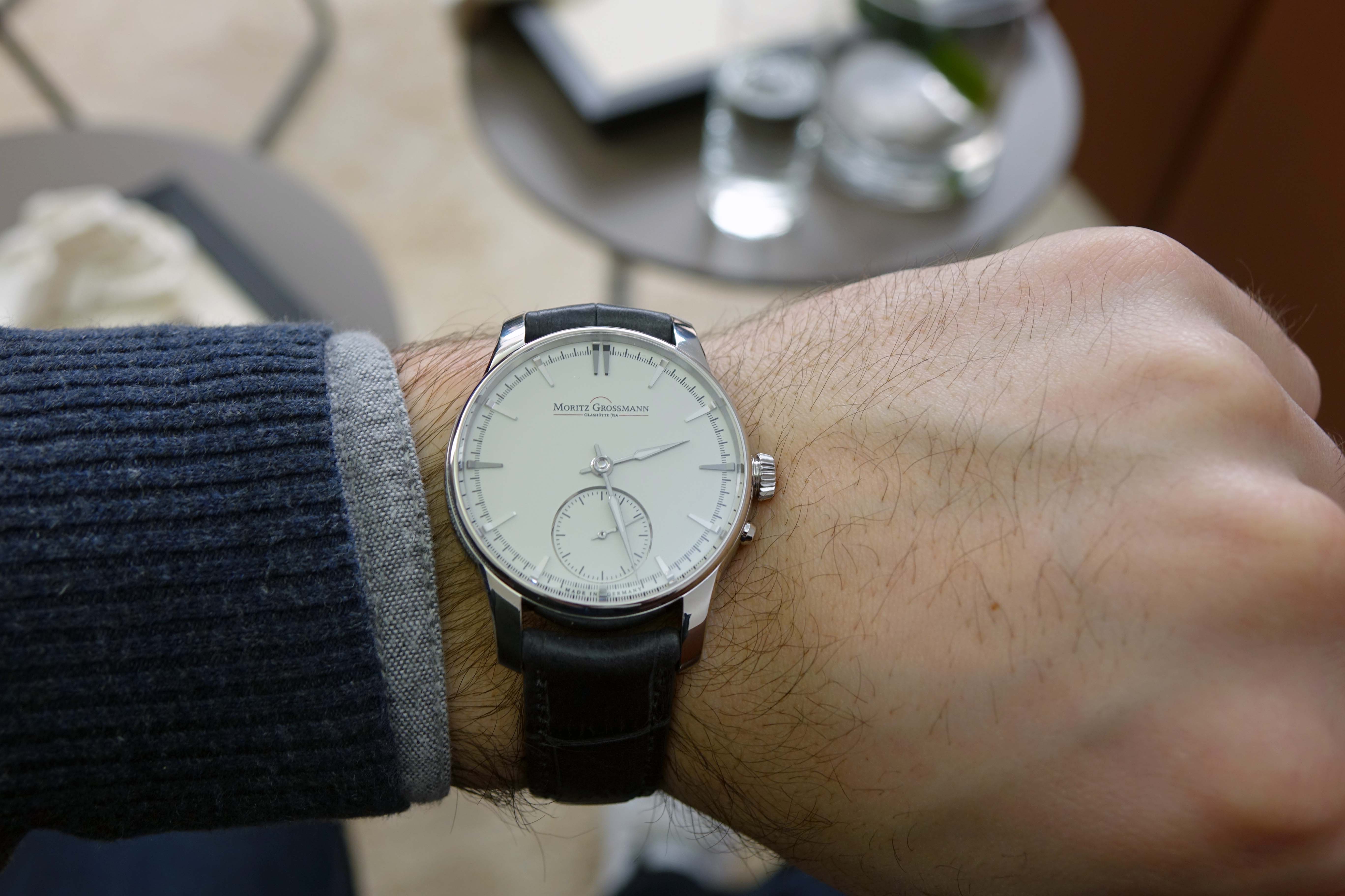 Moritz Grossman Atum Pure Steel Wristshot 