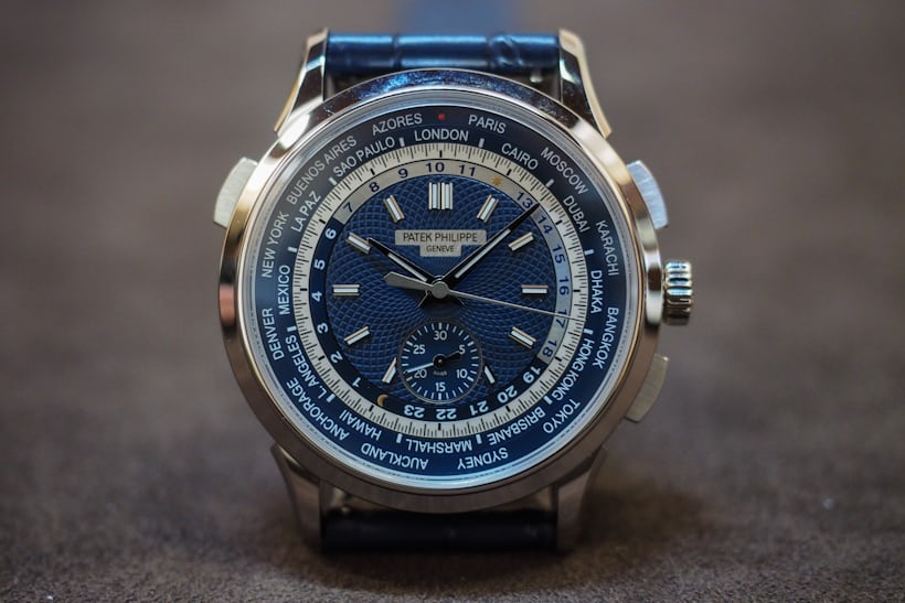 patek 5930 world time chronograph