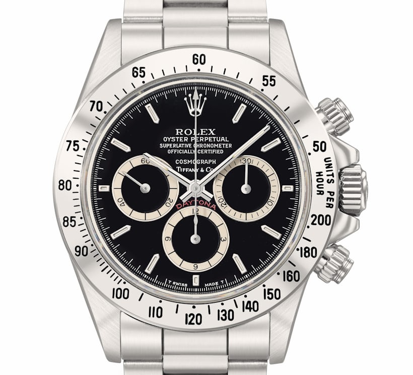 Tiffany Signed Rolex 16520