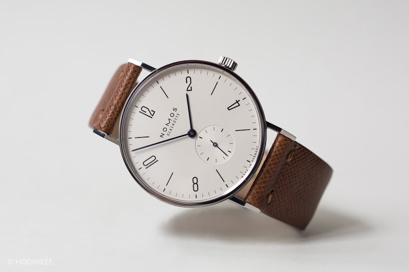 NOMOS Glashütte Tangente, one of the first watches made by NOMOS