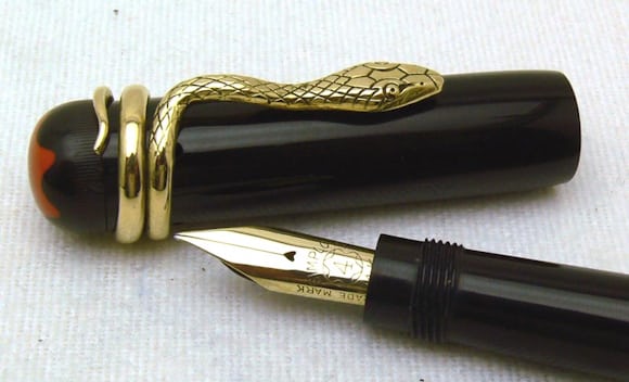 Circa 1920, a “Rouge et Noir” fountain pen