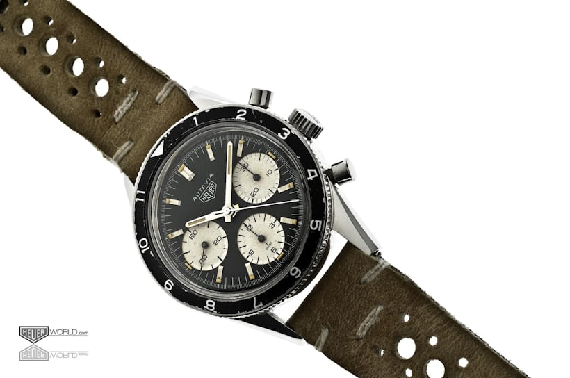 The Heuer Autavia Ref 2446 'Rindt' is safely through to Round Two