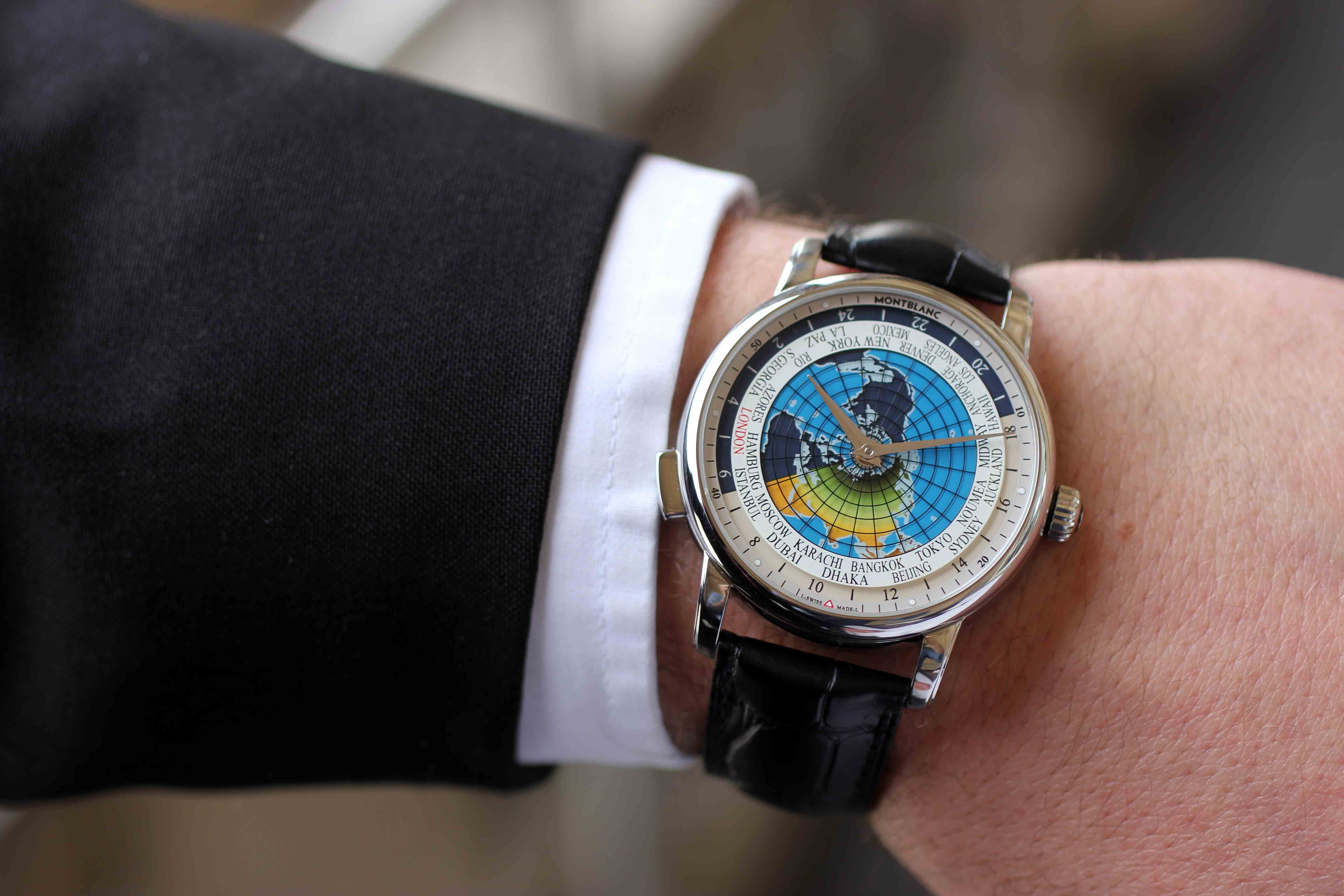 Montblanc 4810 Orbis Terrarum on the wrist