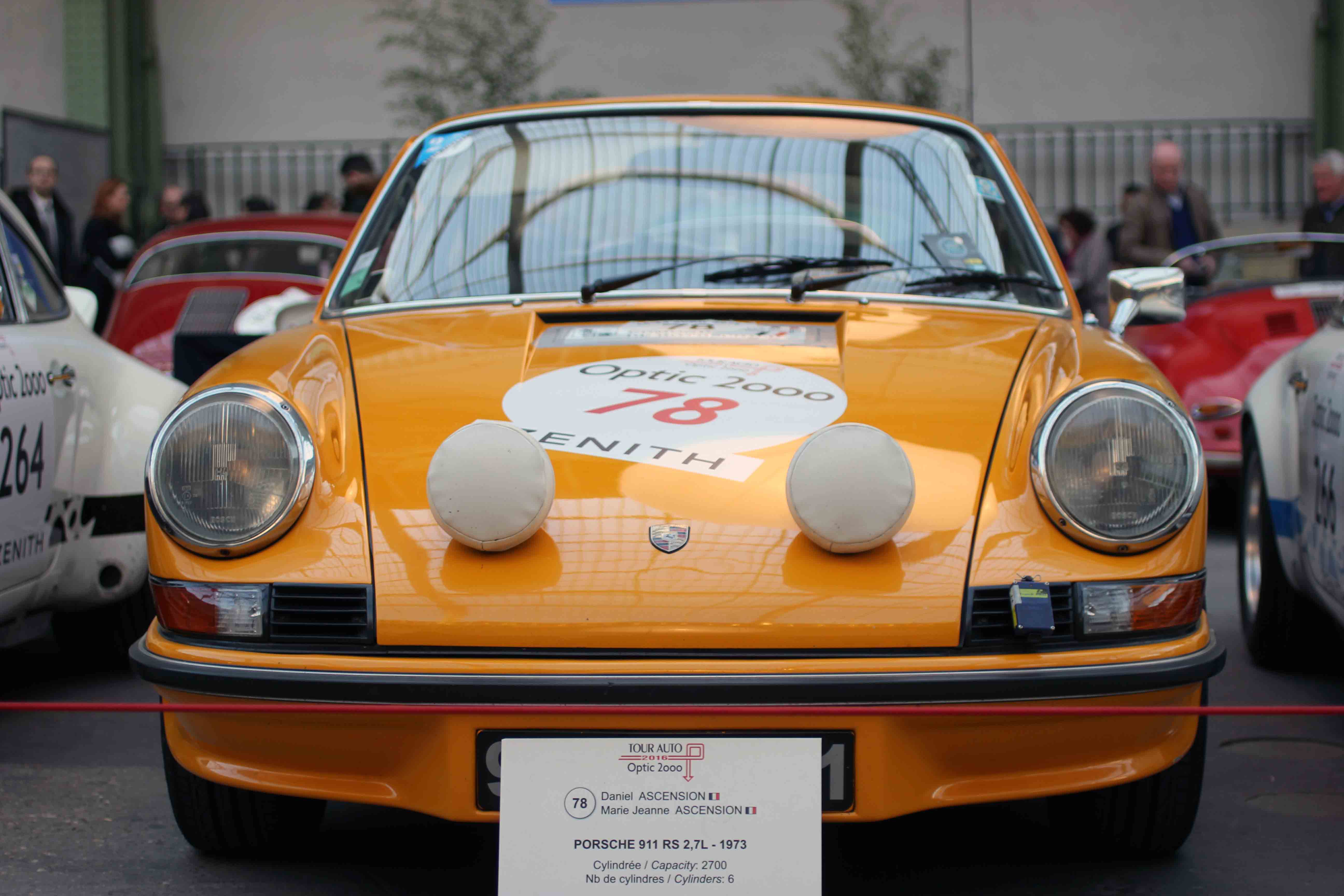 Porsche 911 RS 2.7L - 1973: Daniel Ascencion et Marie Jeanne Ascencion