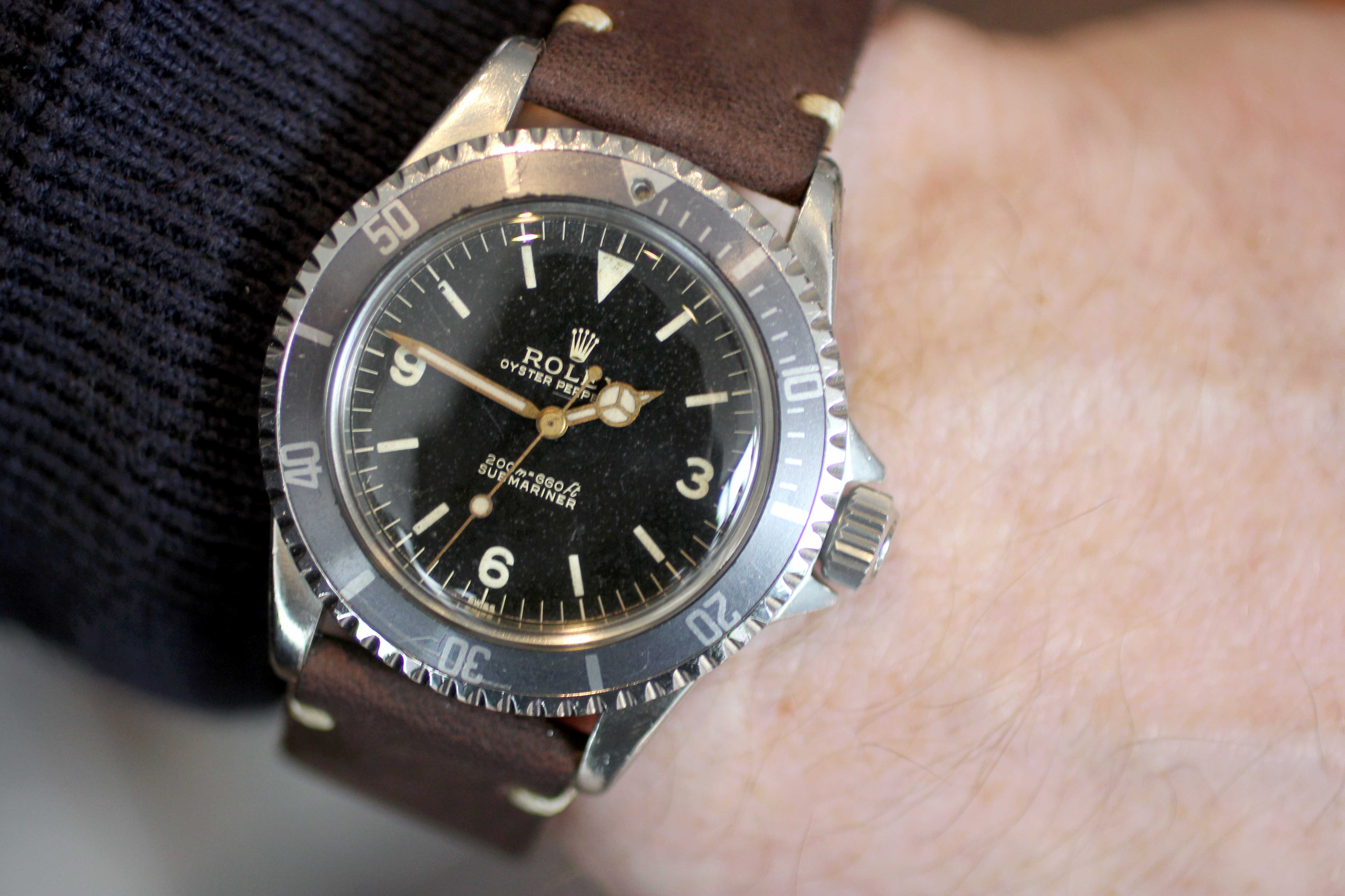 Another Rolex Submariner With Explorer Dial