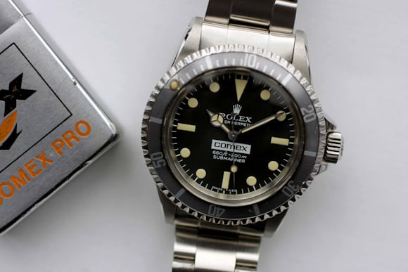 Rolex Submariner Comex Reference 5514