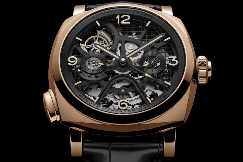 Radiomir 1940 Minute Repeater Carillon Tourbillon GMT