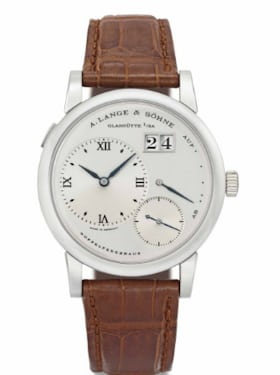 The last steel Lange 1 to sell at Christie's in 2013 brought $154,000.