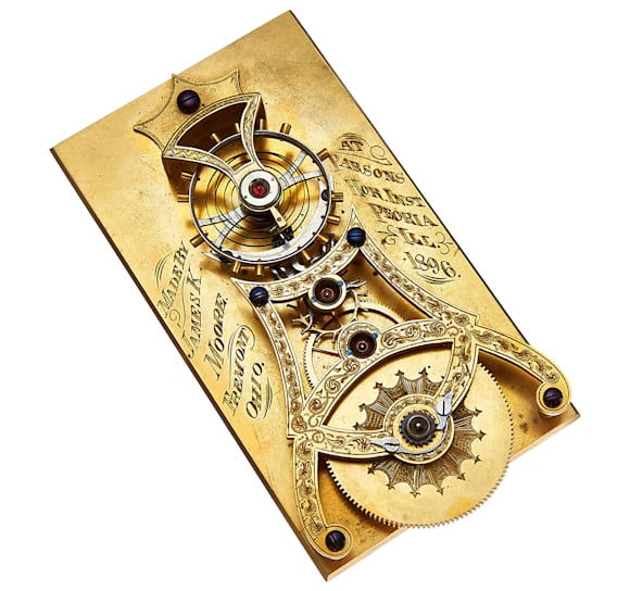 Albert Meyer Spring Detent Chronometer Escapement Model