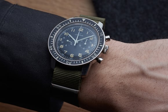 Lemania "Viggen" Wristshot